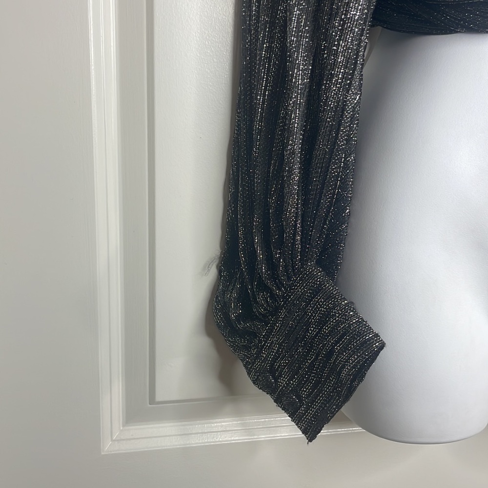 ZARA Shimmer Blouse - Picture 5 of 12
